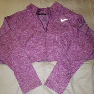 3x Nike zip up pull over Heather Purple